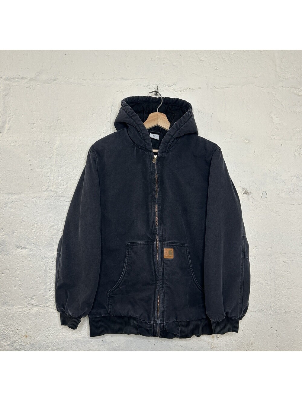 Vintage Carhartt Hooded Active Jacket “Black” YYJ130 BLK